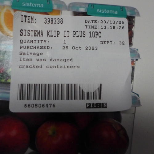 3055 - Sistema Klip It Plus Storage Set (315-91) *This lot is subject to VAT