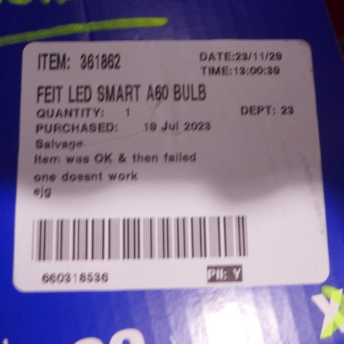 3093 - 2 Packs Of Mixed LED Bulbs ( B22) (314-84,173) *This lot is subject to vat