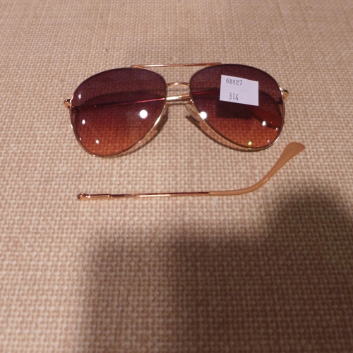 3111 - Dkny Rose Tort Plastic Rx Sunglasses, Pair Of Elle Sunglasses ( Both Damaged) (314-98) *This lot is ... 