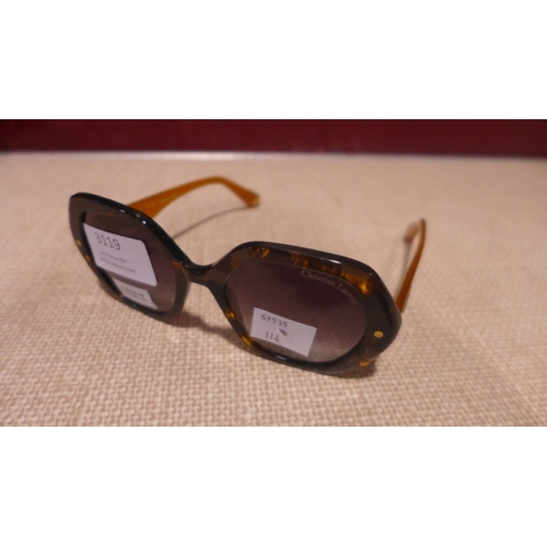 3119 - C.Lacroix Tort Plastic Sunglasses (314-427) *This lot is subject to vat