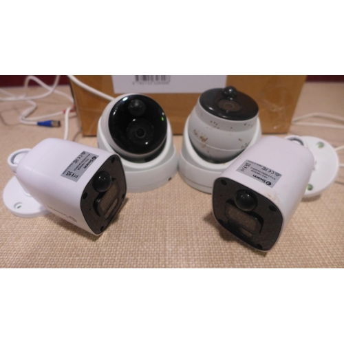 3140 - Swann 4 Cam Cctv System  Swdvk-446802Mqb2D-Eu P/30, original RRP  £159.99 + vat (314-217) *This lot ... 