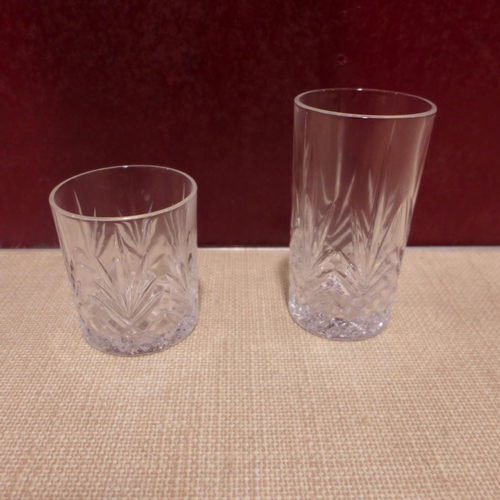 3229 - Glass Drink Set   (314-185) *This lot is subject to vat