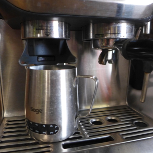 3001 - Sage Pump Coffee Machine , Original RRP £449.99 + VAT (315-137) *This lot is subject to VAT
