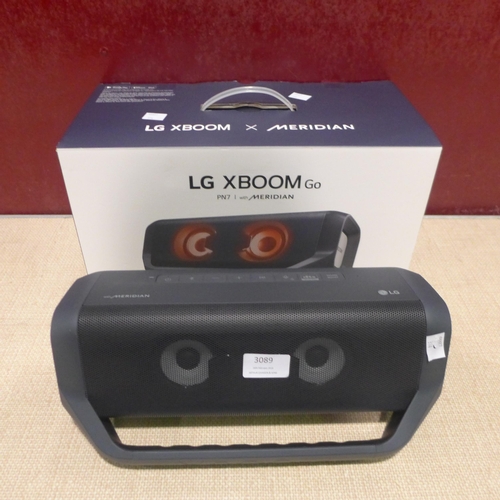 3089 - Lg Pn7 Wireless Speaker , original RRP  £99.99 + vat (314-77) *This lot is subject to vat