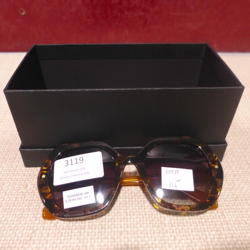 3119 - C.Lacroix Tort Plastic Sunglasses (314-427) *This lot is subject to vat