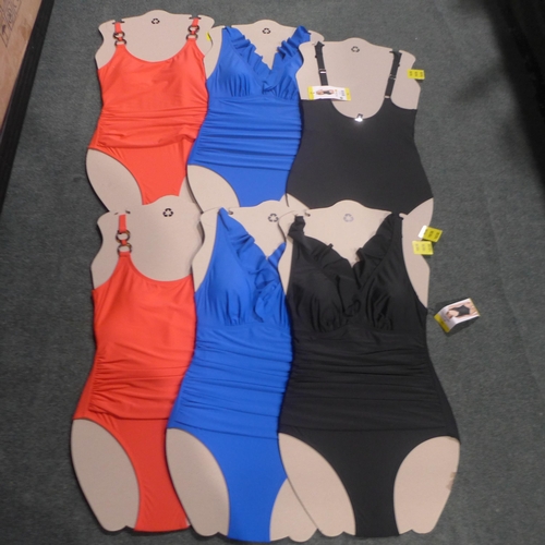 3171 - Six mixed size/style Ladies DKNY Swimsuits * This lot is subject to VAT