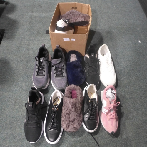 3179 - A small quantity of odd shoes including Skechers, Puma, etc. * This lot is subject to VAT