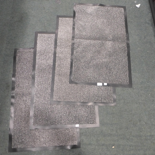 3198 - 4x Washable Indoor Mats  (314-234,235) *This lot is subject to vat