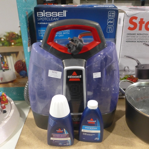 3232 - Bissell Spot Cleaner - model no 36981, original RRP  £99.99 + vat (314-176) *This lot is subject to ... 