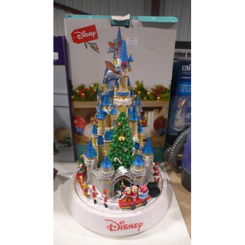 3233 - Disney Castle With Music, original RRP  £99.99 + vat (314-82) *This lot is subject to vat