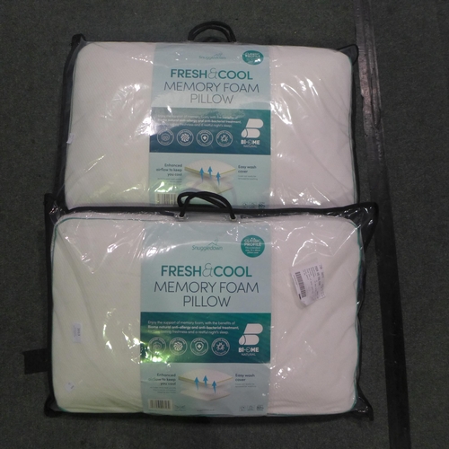 3313 - 2 x Snuggledown Fresh And Cool Foam Pillows (315-85,286) *This lot is subject to VAT