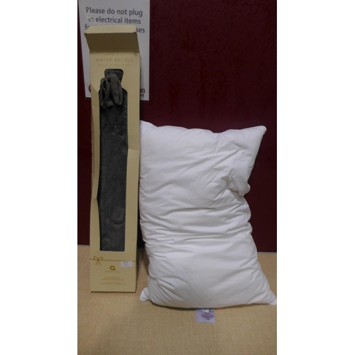 3315 - Soft As Down Pillow, 72Cm 2L Long Hot Water Bottle  (315-81,101) *This lot is subject to VAT