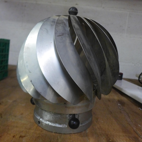 2264 - A Rotorvent spinning flue/chimney cowl