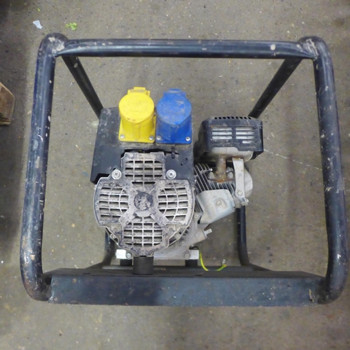 2273 - A petrol generator with a Honda GX160 engine