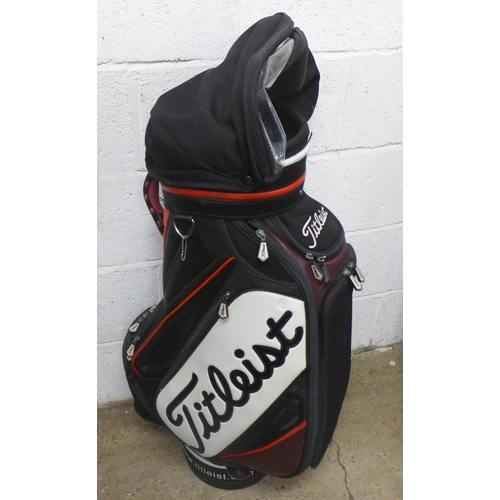 2302 - 2 Tour golf bags; Wilson Staff and Titleist