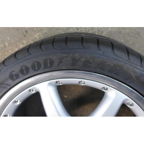 2311 - A set of four Jaguar BBS alloy wheels and tyres size R18