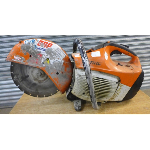 2349 - A Stihl ST410 petrol driven stone cut off saw