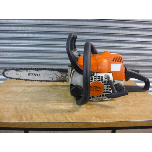 2356 - A Stihl MS180C 2 stroke petrol driven chainsaw