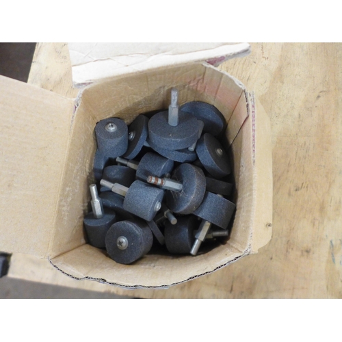 2357 - A quantity of car parts including a pair of Jaguar suspension dampeners (F4-BE5-6227), an Atec Germa... 