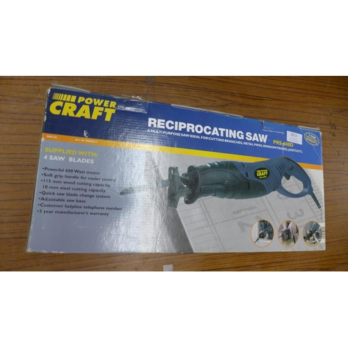 A Powercraft reciprocating saw PRS 600D