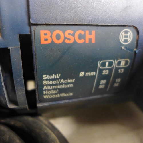 2050 - A Bosch GBM 23-2 110v 2-speed professional rotary drill