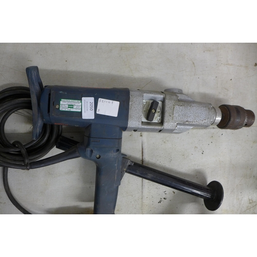 2050 - A Bosch GBM 23-2 110v 2-speed professional rotary drill