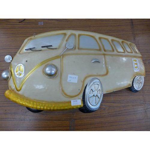 2110 - A tin plate VW camper van