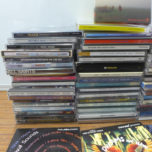 2119 - A box of approx. 80 CDs - various genres