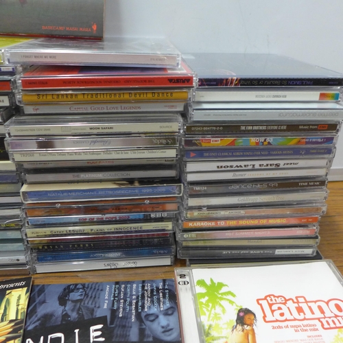 2119 - A box of approx. 80 CDs - various genres