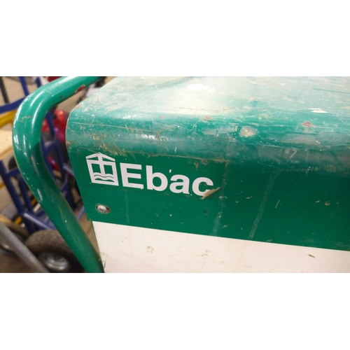 2178 - An Ebac 30l industrial portable compressor dehumidifier, 110/240v - model no. BD150