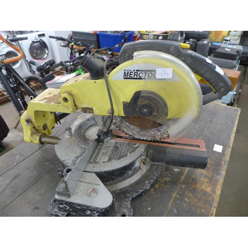 2191 - A Koln Merctools of Germany 254mm tilting and sliding compound mitre saw (07302) and Powercraft ECS1... 