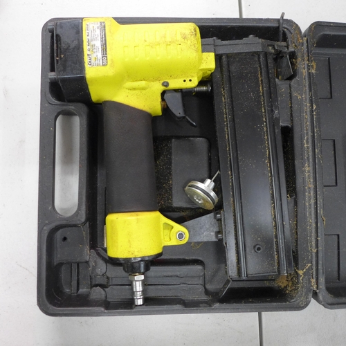 2194 - A Power Craft air nailer (XY-F50) - in case