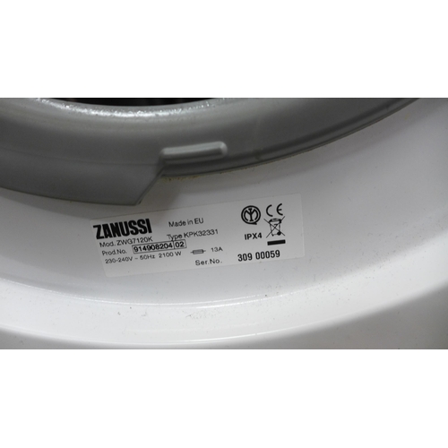 2212 - A Zanussi Aquafall 6kg 1200 spin washing machine (ZNG7120K)