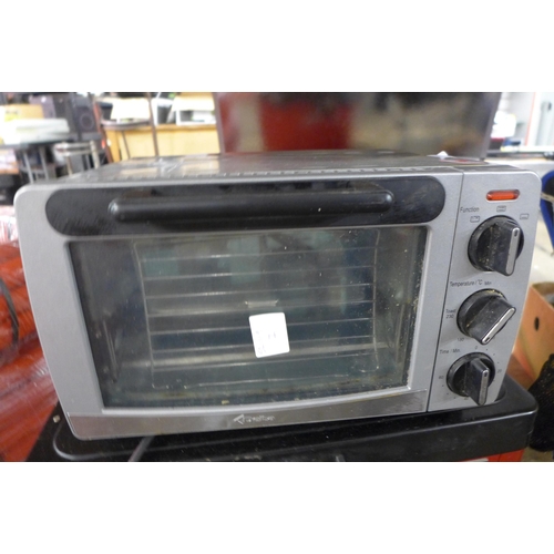 2398 - A Delta counter top oven and Calor gas camping oven - mini oven has failed electrical safety test du... 