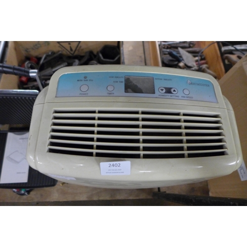 2402 - A B&Q dehumidifier - model WDH-716DF-16B