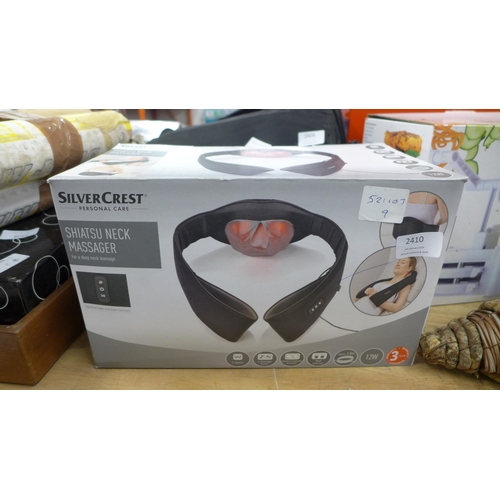 2410 - A Silver Crest shiatsu neck massager