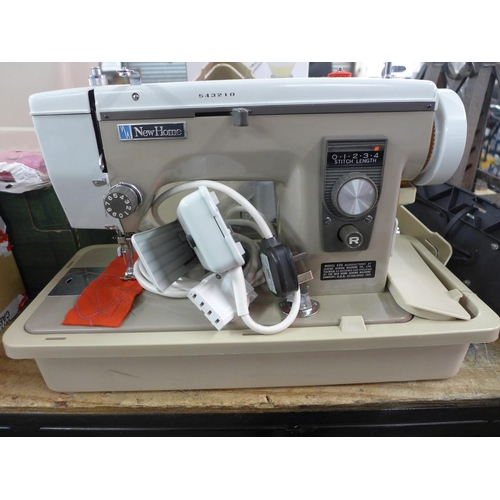 2433 - A New Home sewing machine (543210)