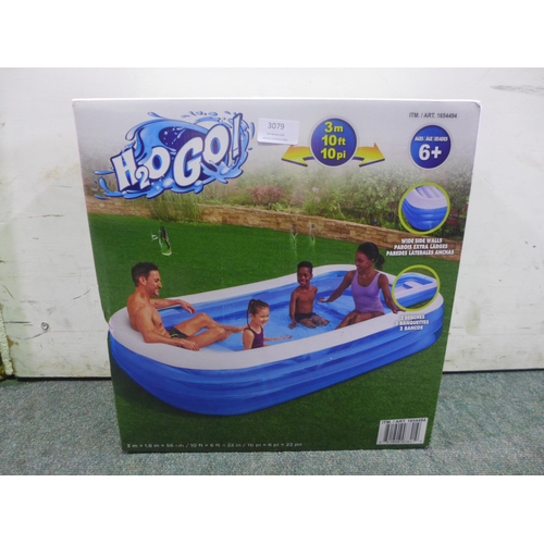 3079 - H20Go! 10Ft Family Pool   (315-392) *This lot is subject to VAT