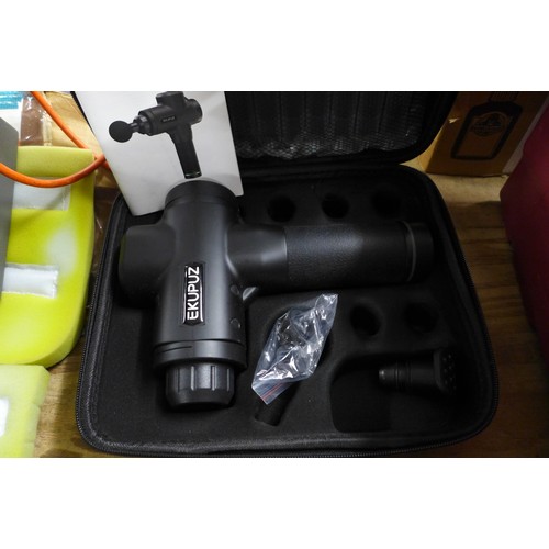 2374A - A Ekupuz massage gun and case