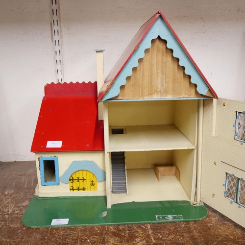 298 - A 1950s Gee Bee toys dolls house