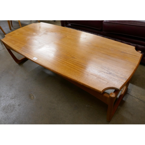 1 - A Danish Peter Hvidt teak coffee table