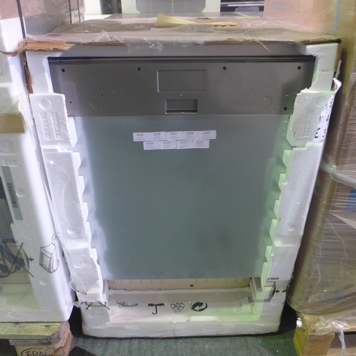 3105 - Hoover fully integrated dishwasher - model HDI-1L038SA/80T, H820 x W598 x D550mm (AP.DW.HVR.004) - b... 