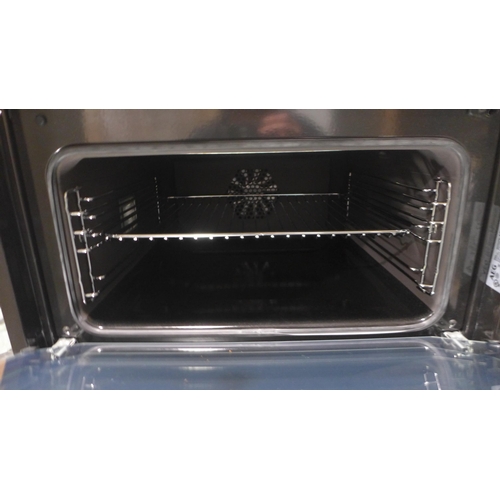 3142 - AEG double stainless steel oven (model no. DCK731110M)
