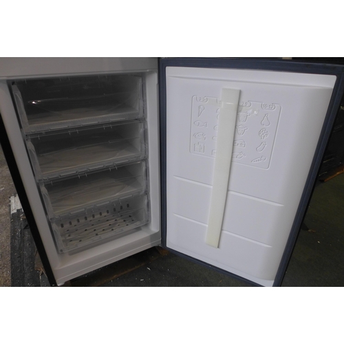 3370 - Hotpoint black first edition 50/50 split freestanding fridge freezer - model HBD5517BUK (AP.FF.HTP.0... 