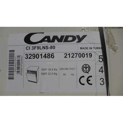 3003 - Candy fully integrated dishwasher - model CI3F9LNS-80, H820 x W598 x D550mm (AP.DW.HVR.006) - boxed/... 