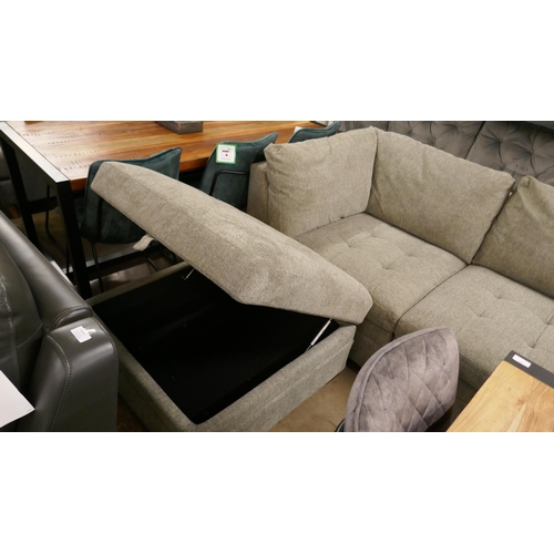 1379 - Tisdale 6Pc Sofa L Grey Modular Sectional, original RRP £1166.66 + VAT (4195-46) * This lot is subje... 