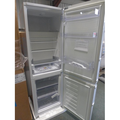 3091 - Beko 60/40 white fridge/freezer - model CSP3685W - (AP.FF.BEK.001) - boxed/sealed * this lot is subj... 