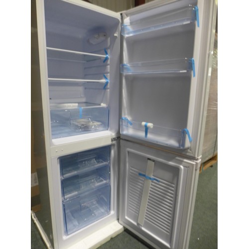 3125 - Amica 50cm freestanding white 50/50 fridge freezer - model FK1974, H1360 x W500 x D560mm (AP.FF.AMC ... 