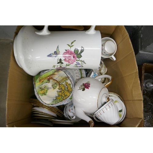 1120 - A large collection of china (seven boxes) **PLEASE NOTE THIS LOT IS NOT ELIGIBLE FOR POSTING AND PAC... 