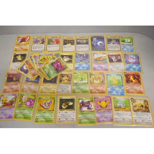 652 - 40 Team Rocket Set vintage Pokemon cards